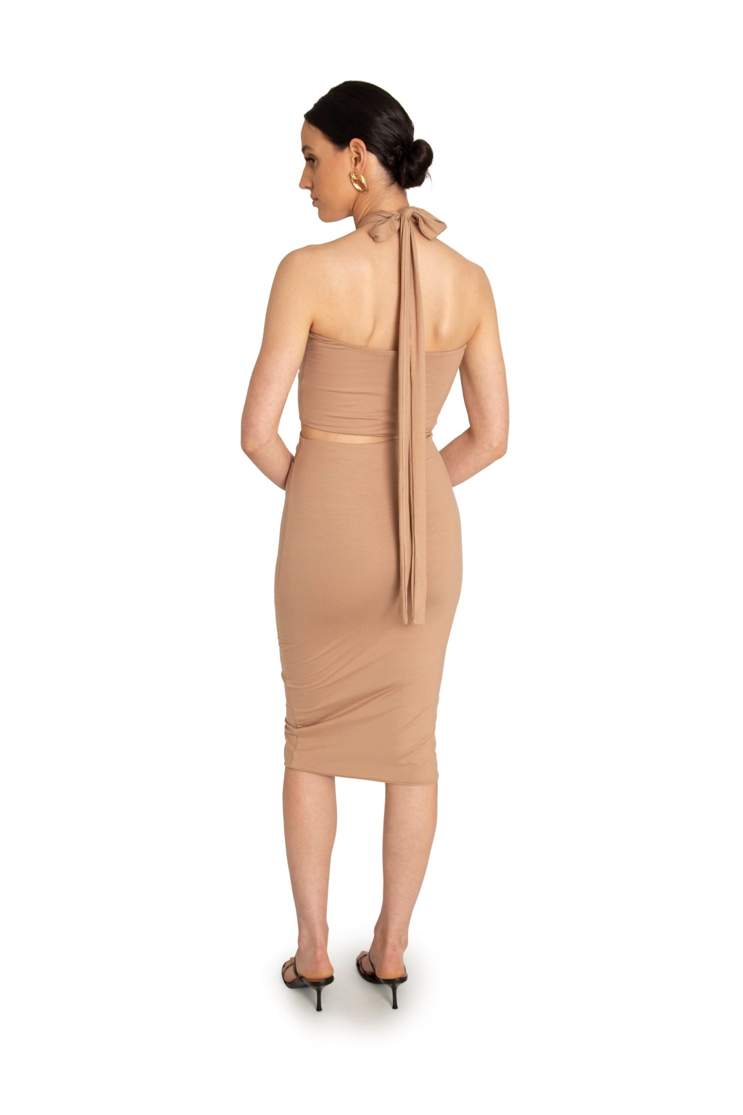 THE COCO MULTI WAY TOP (CAMEL)