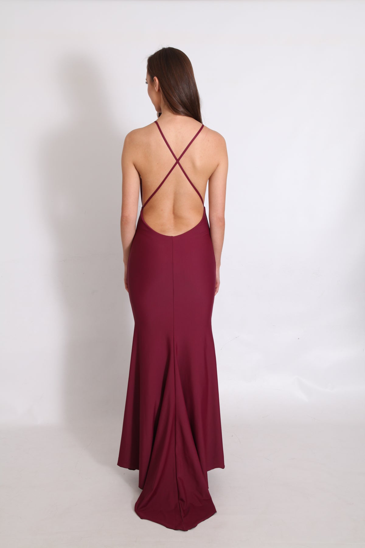 The Bruna Gown (Wine)