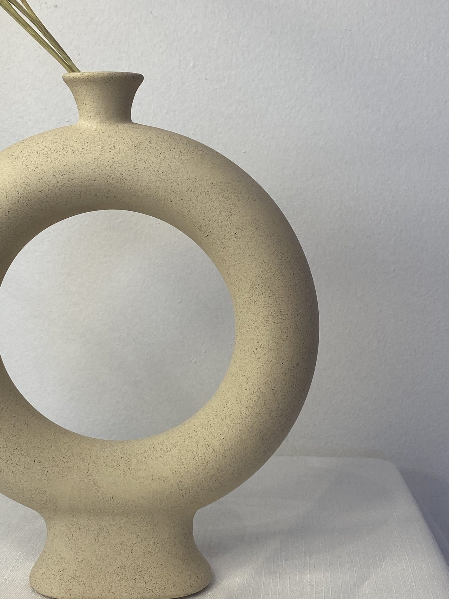 The Island Halo Vase - Sandstone