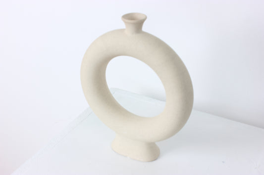 The Island Halo Vase - Sandstone