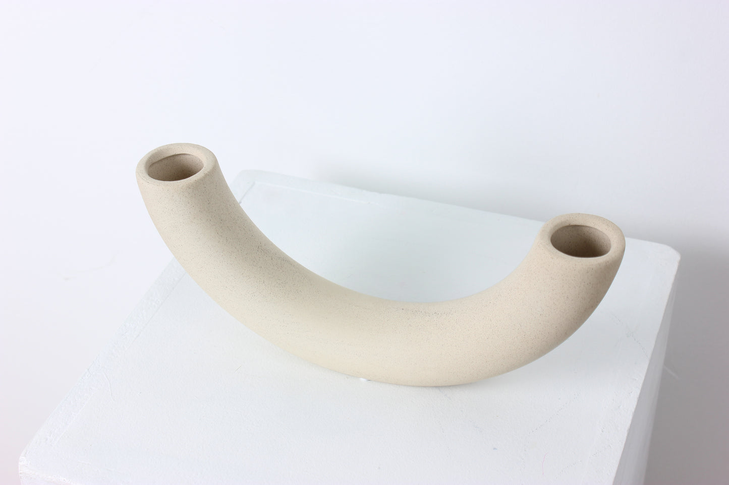 The Island U Shape Vase - Sandstone