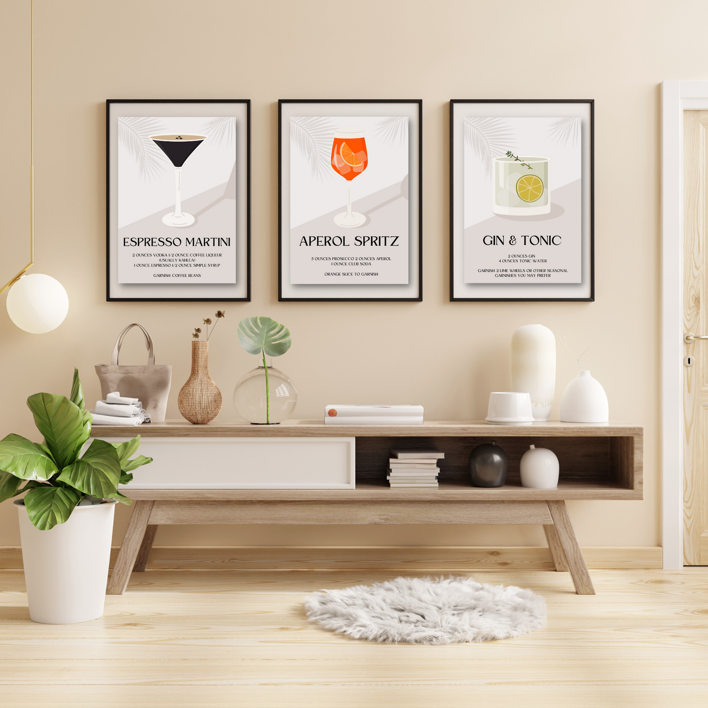 Espresso Martini Cocktail Print - Multiple Sizes Available