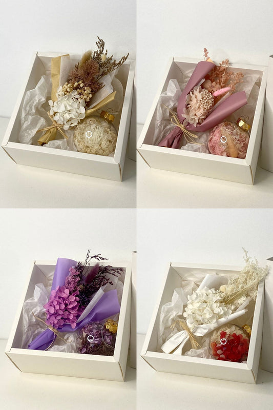 Christmas Bauble Hamper (Assorted Colours Available)