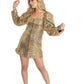 THE GALA DRESS (GOLD SEQUIN)