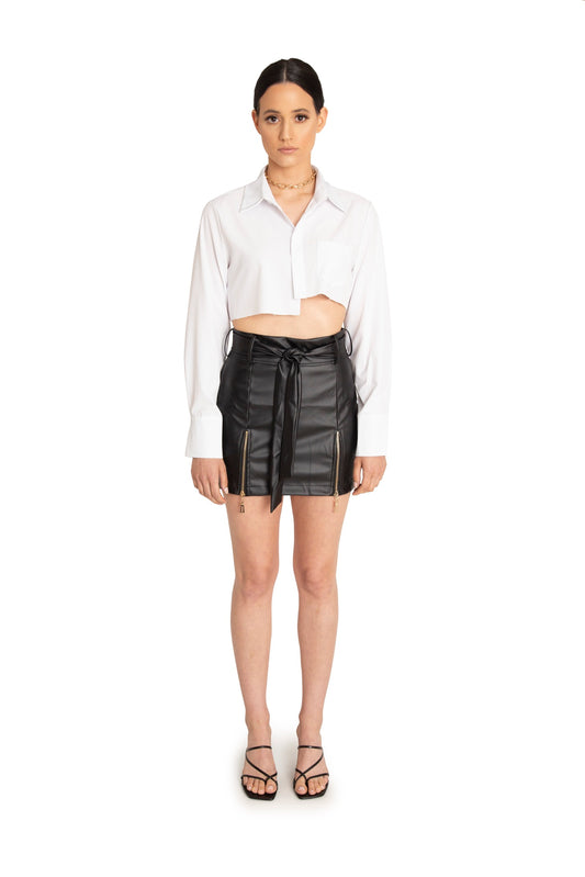 THE JAZZ CROPPED SHIRT (WHITE)