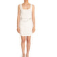 THE ARIES RIBBED MINI DRESS (WHITE)
