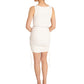 THE ARIES RIBBED MINI DRESS (WHITE)