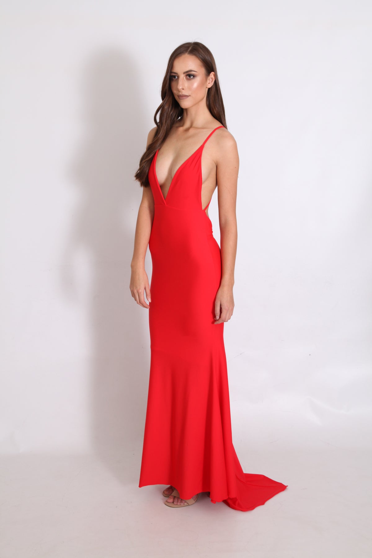 The Bruna Gown (Red)