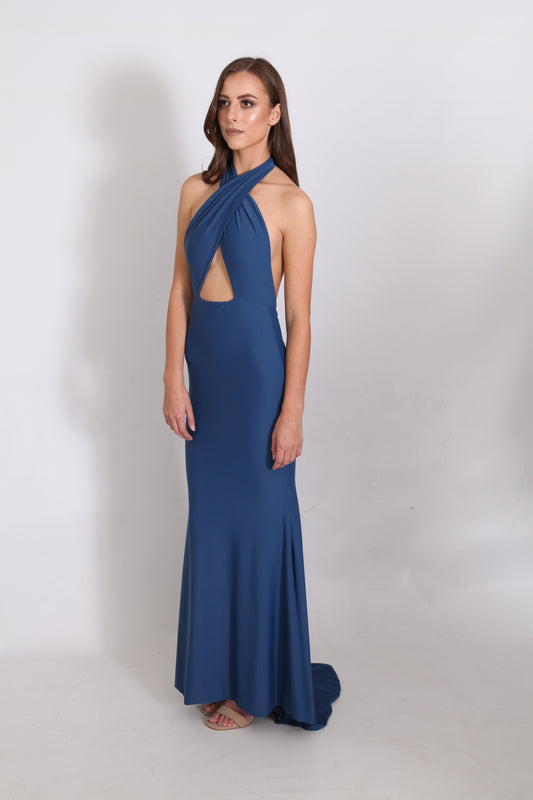 The Angie Gown (Navy)