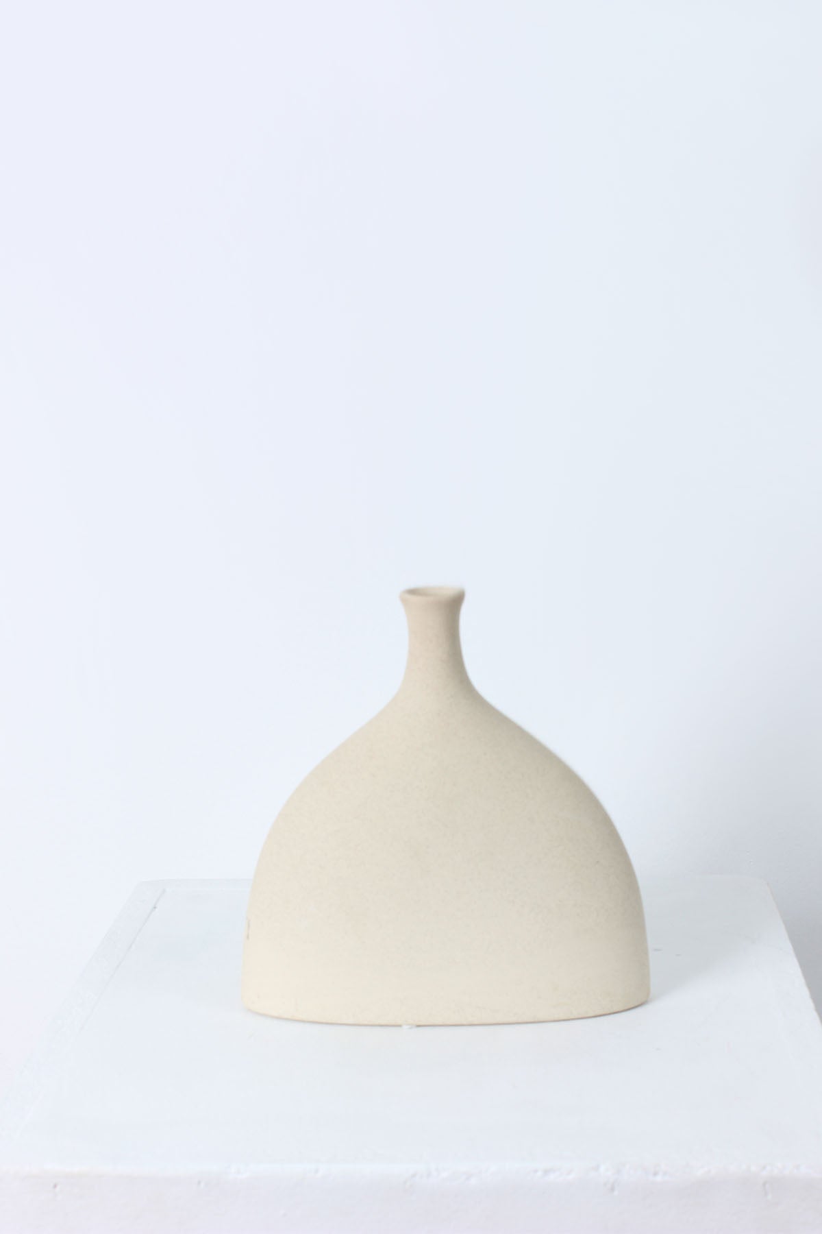 The Island Half Moon Vase - Sandstone