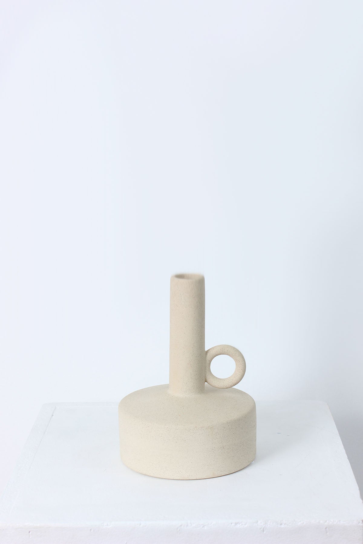 The Island Cylinder Vase - Sandstone